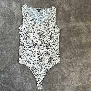Express Leopard Spandex One-piece